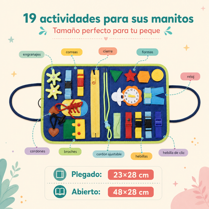 Mi Primer Tablero Montessori de Viaje