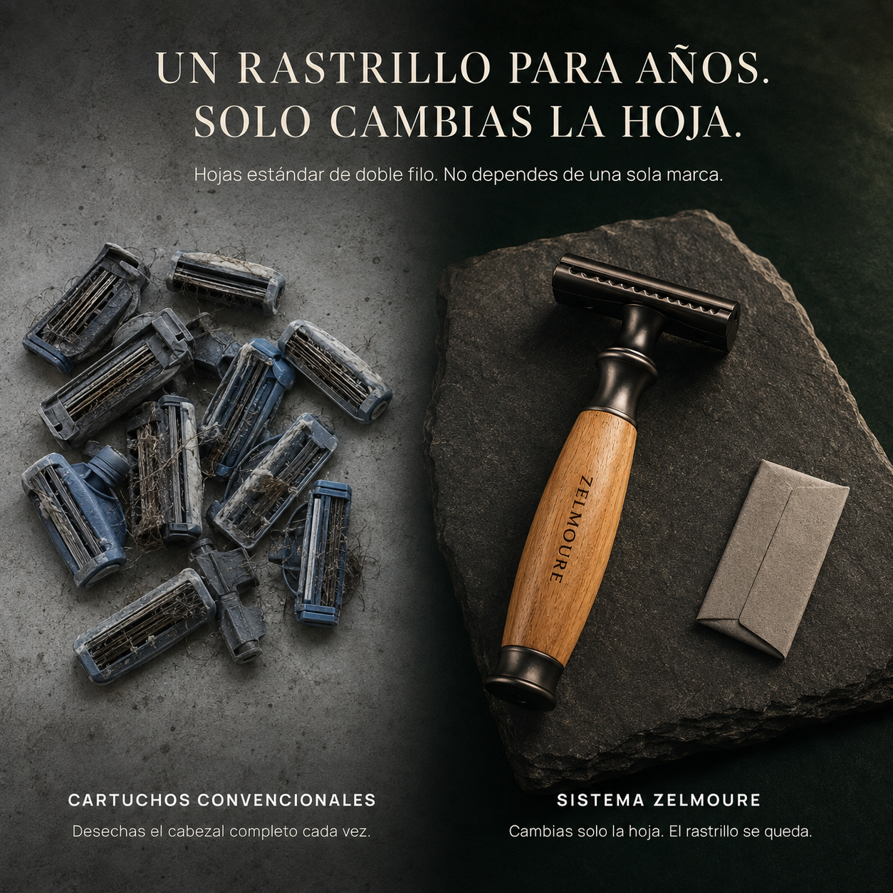 Rastrillo de Seguridad Zelmoure