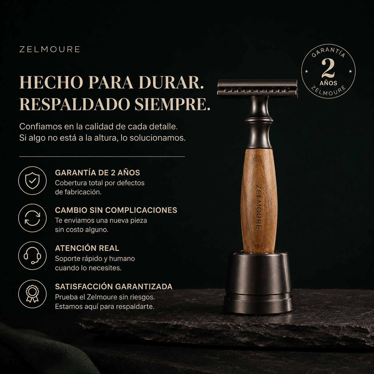 Rastrillo de Seguridad Zelmoure
