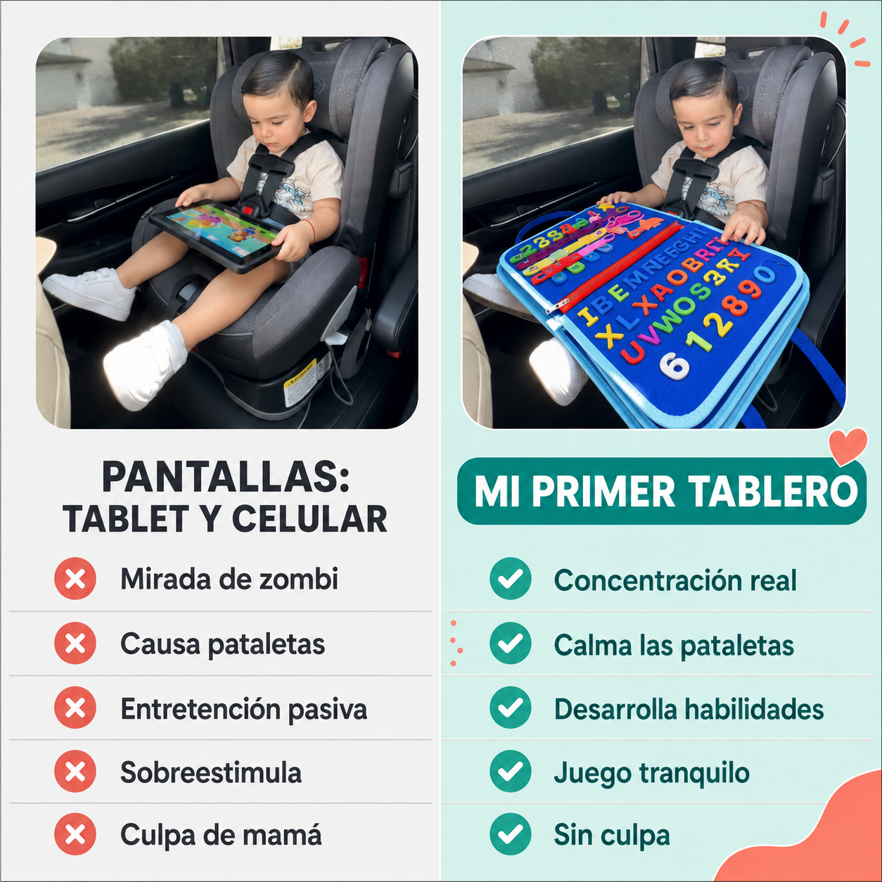 Mi Primer Tablero Montessori de Viaje